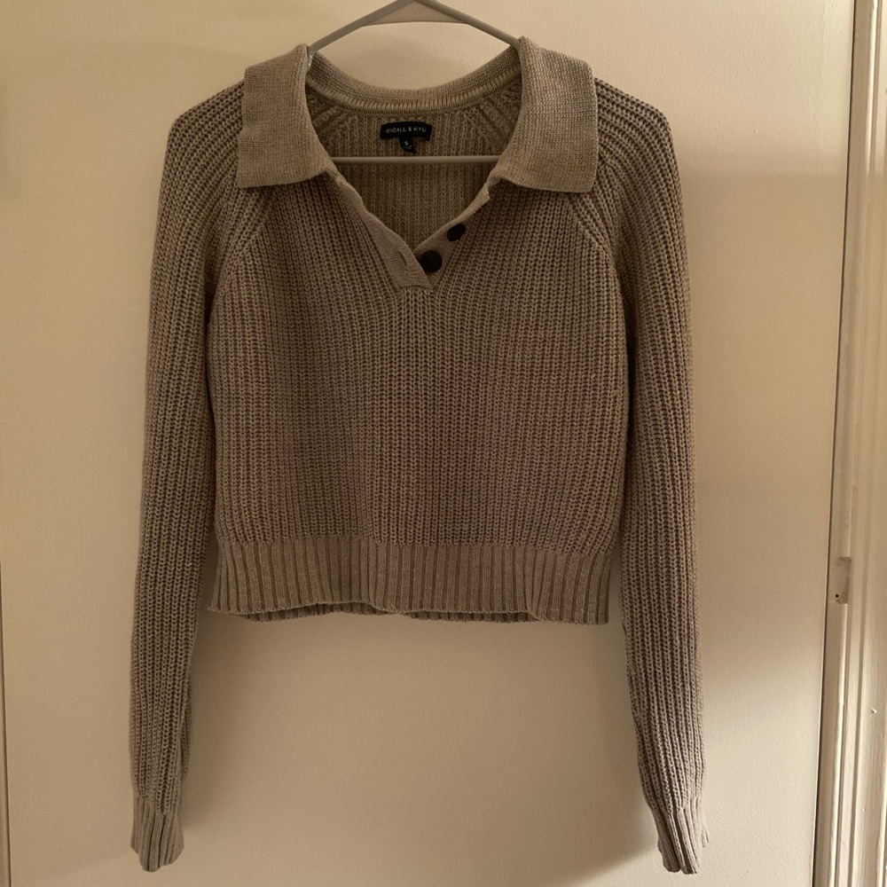 PacSun Kendall and Kylie cropped sweater—S